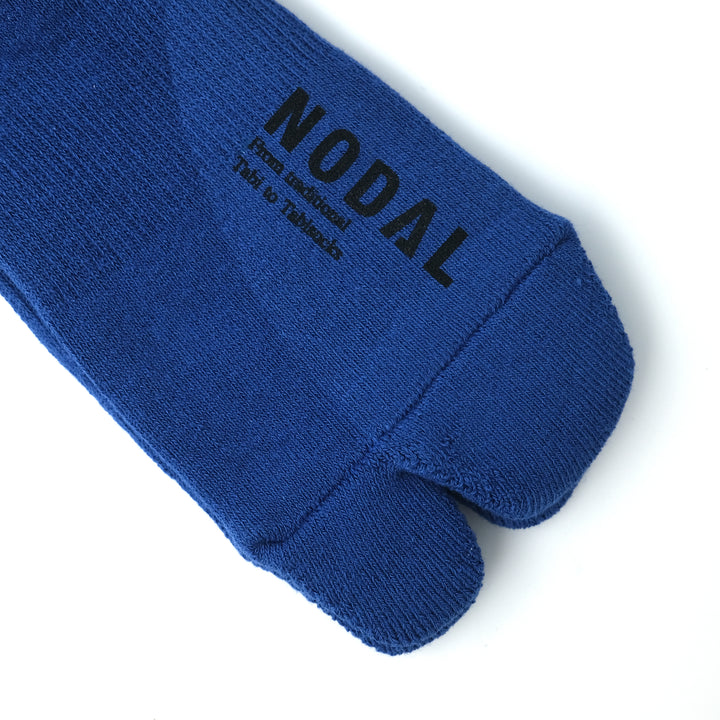 NODAL Logo Socks COBALT BLUE×WHITE