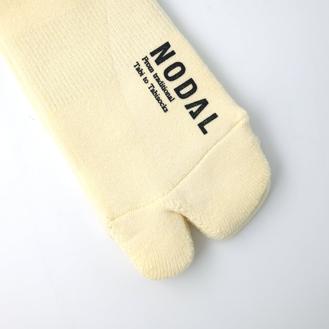 NODAL Logo Socks IVORY×BLUE