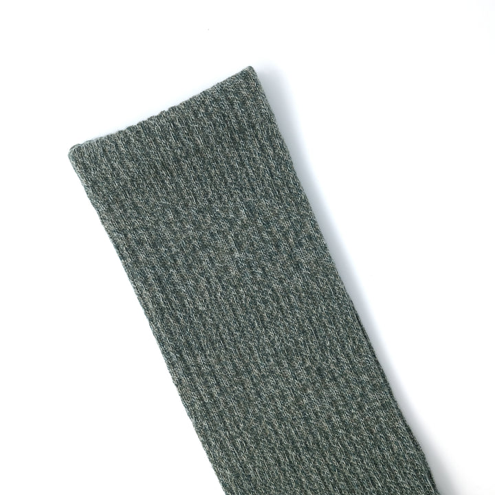 Twisted Heather Socks GRASS GREEN