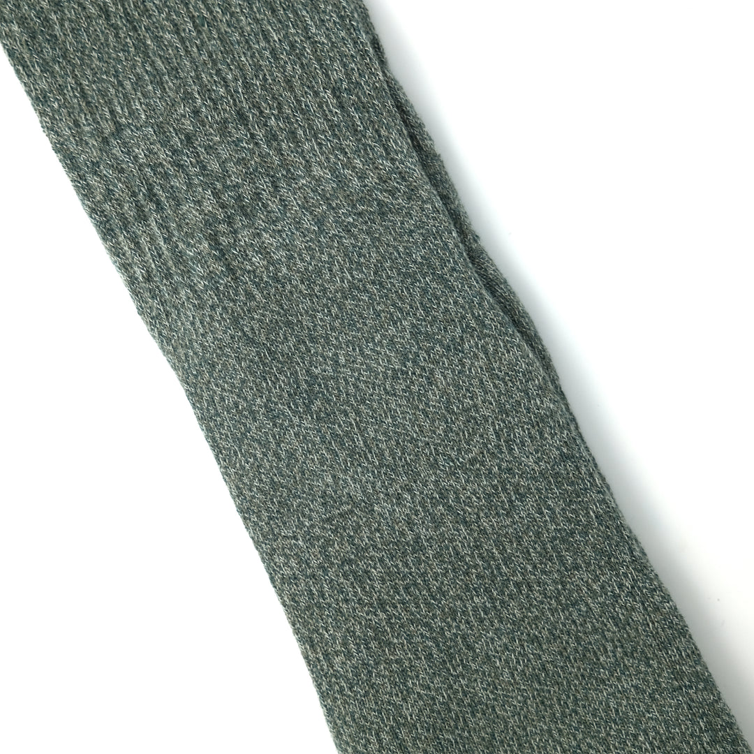 Twisted Heather Socks GRASS GREEN