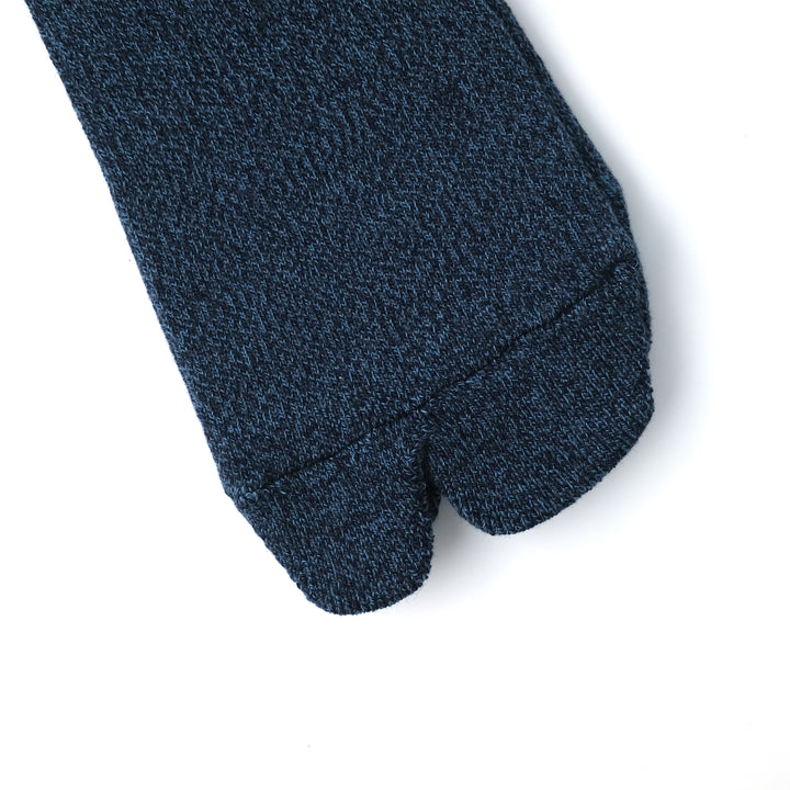 Twisted Heather Socks NAVY BLUE