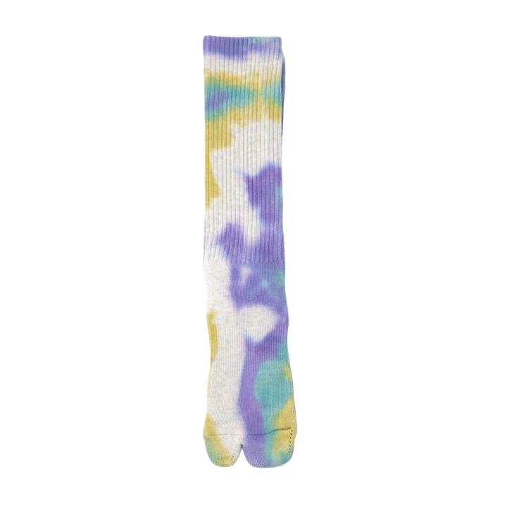 Tie Dye Long Socks PURPLE