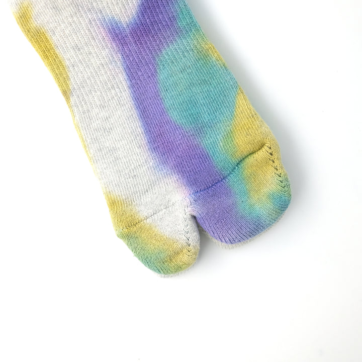 Tie Dye Long Socks PURPLE