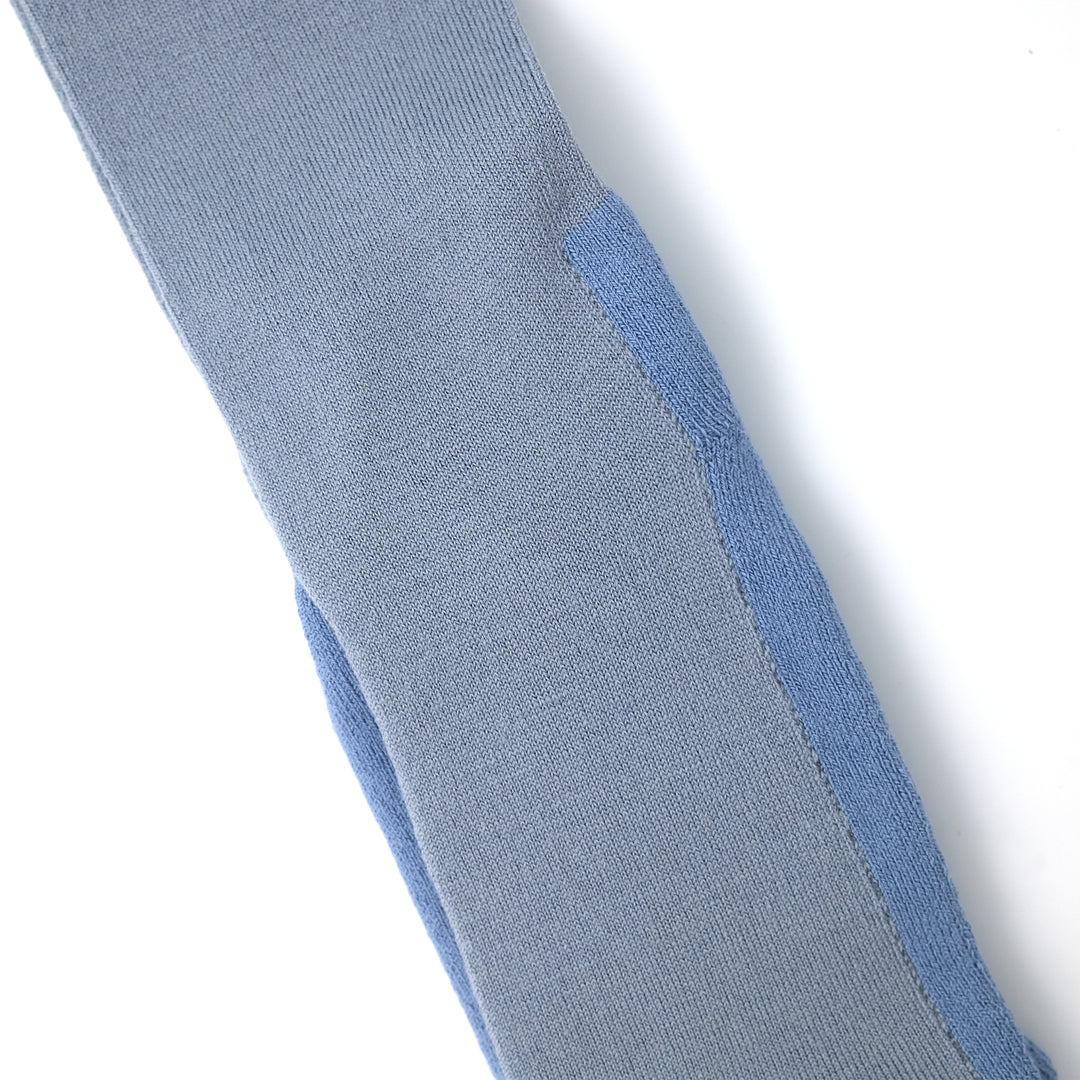 Merio Wool Cotton Panel  Socks BLUE