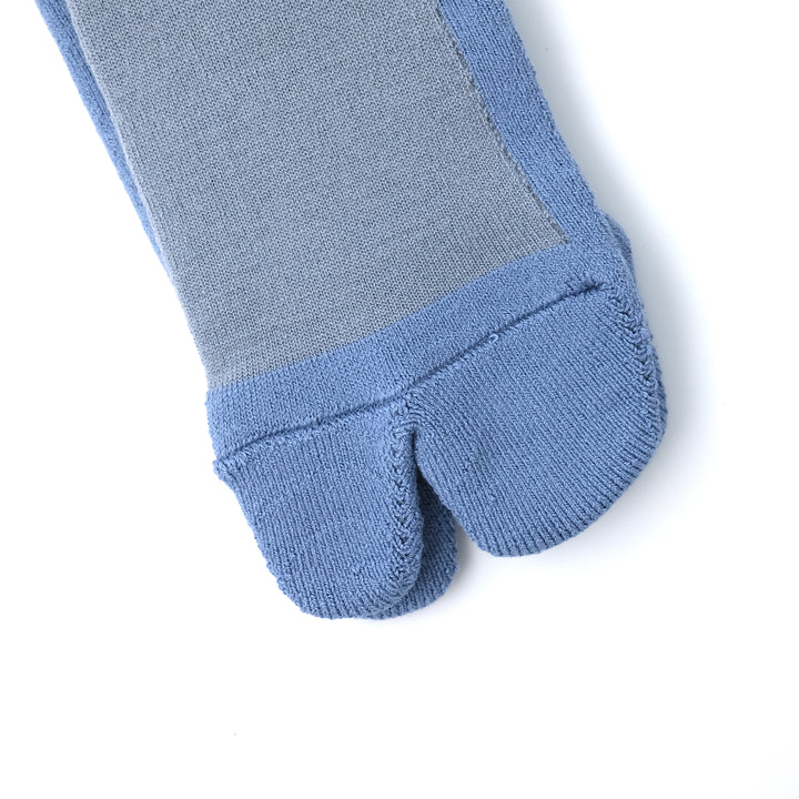 Merio Wool Cotton Panel  Socks BLUE