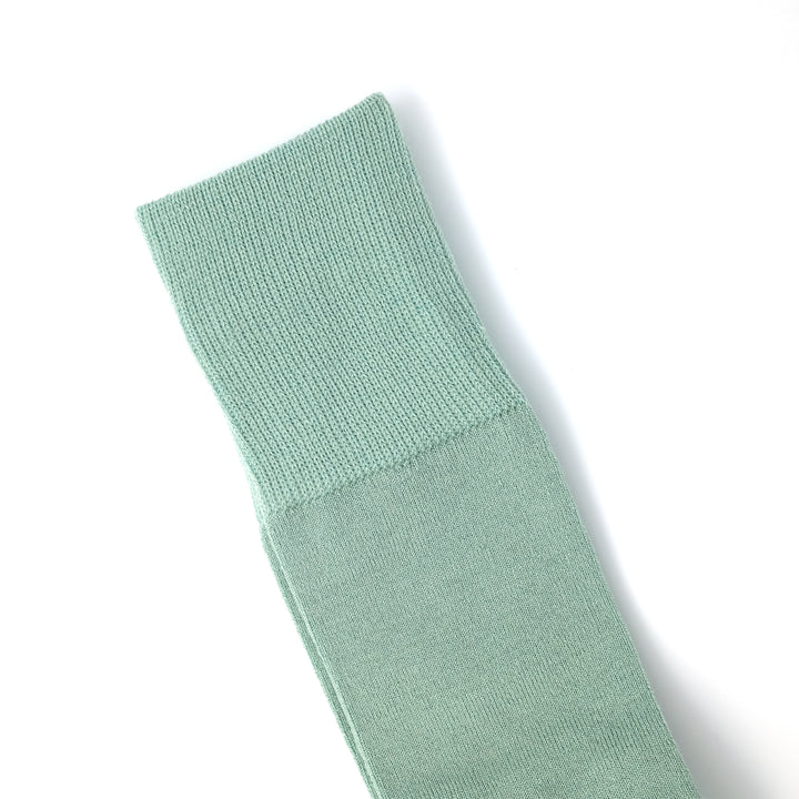 Merio Wool Cotton Panel  Socks GREEN