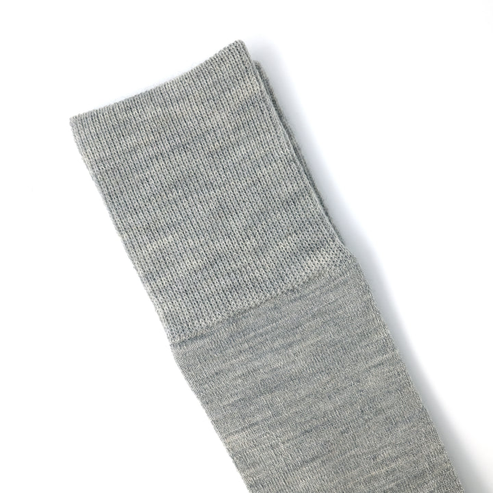 Merio Wool Cotton Panel  Socks GRAY