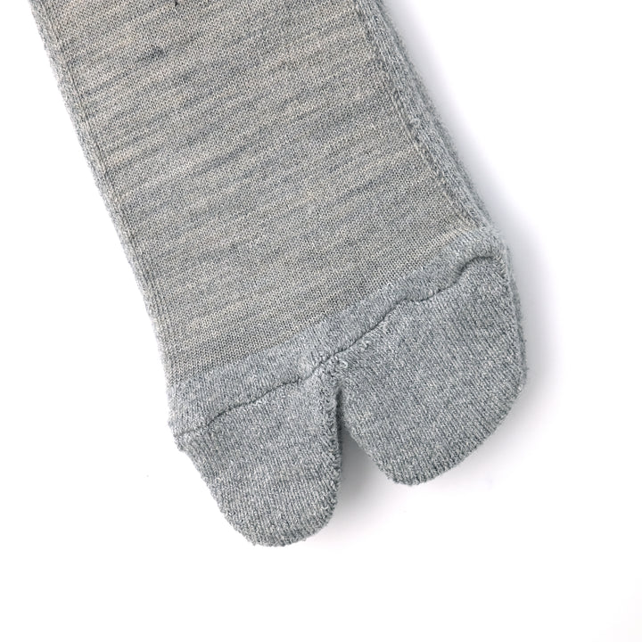 Merio Wool Cotton Panel  Socks GRAY