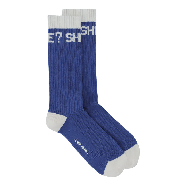 Cypher Sport Socks Homme Blue White Shall We