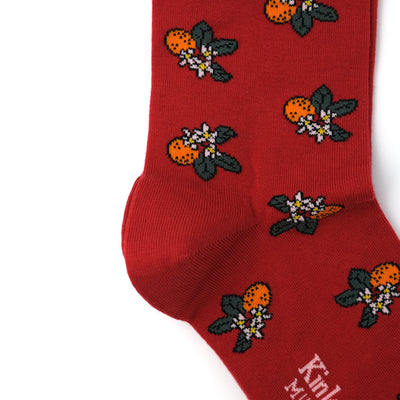 MARRAKECH "ARANCE" ソックス RED