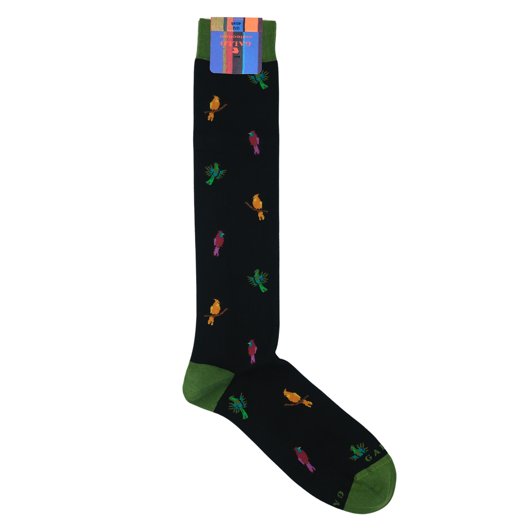 新品未使用!イタリア製ソックス ガッロ3点 最高級 246-ap515323-1-carbone-