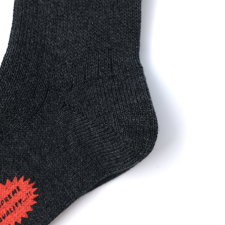 【WOMENS】CODY2 / コディ2 COTTON WOOL SOCKS CHARCOAL BLACK