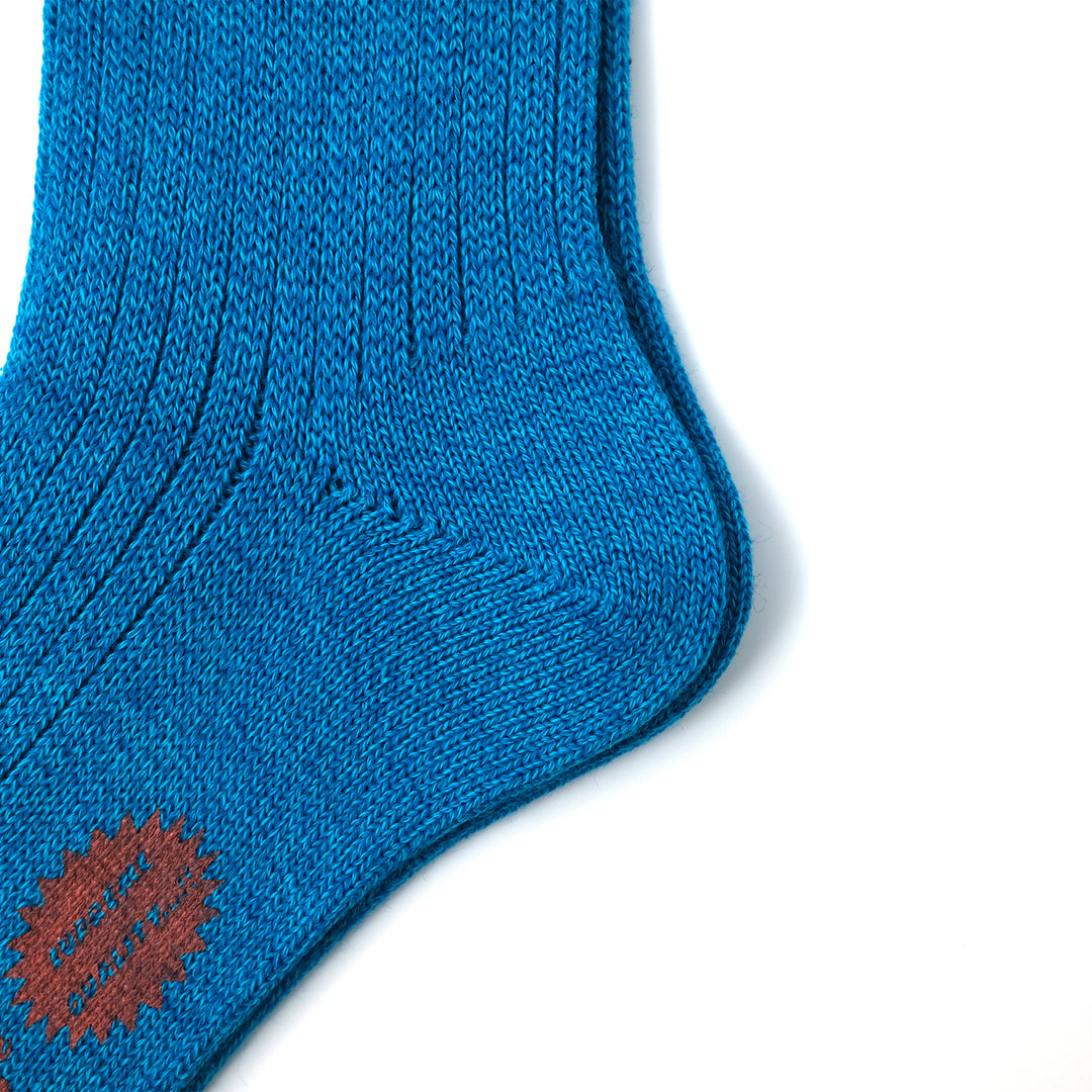 【WOMENS】CODY2 / コディ2 COTTON WOOL SOCKS CYAN