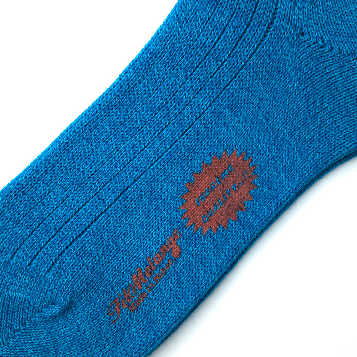 【WOMENS】CODY2 / コディ2 COTTON WOOL SOCKS CYAN