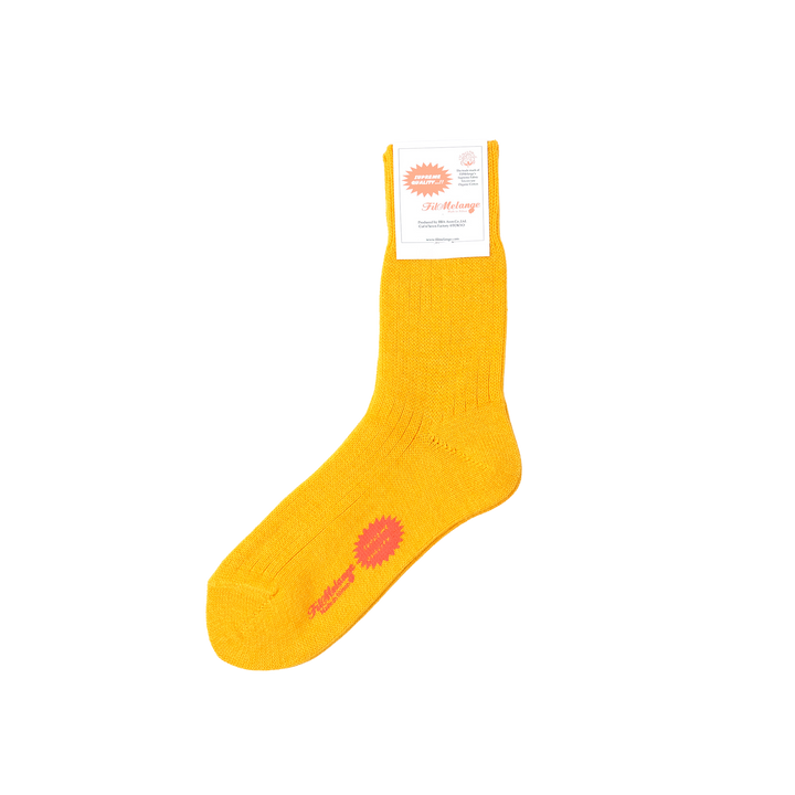【WOMENS】CODY2 / コディ2 COTTON WOOL SOCKS YELLOW