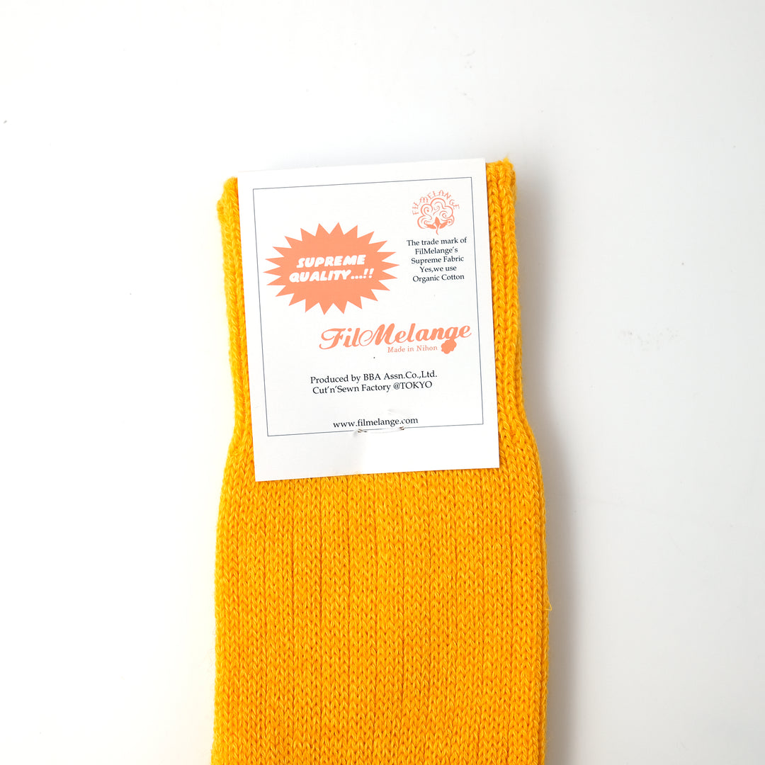 【WOMENS】CODY2 / コディ2 COTTON WOOL SOCKS YELLOW