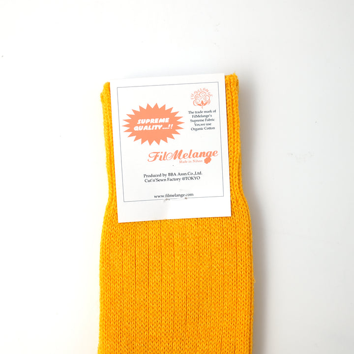 【WOMENS】CODY2 / コディ2 COTTON WOOL SOCKS YELLOW