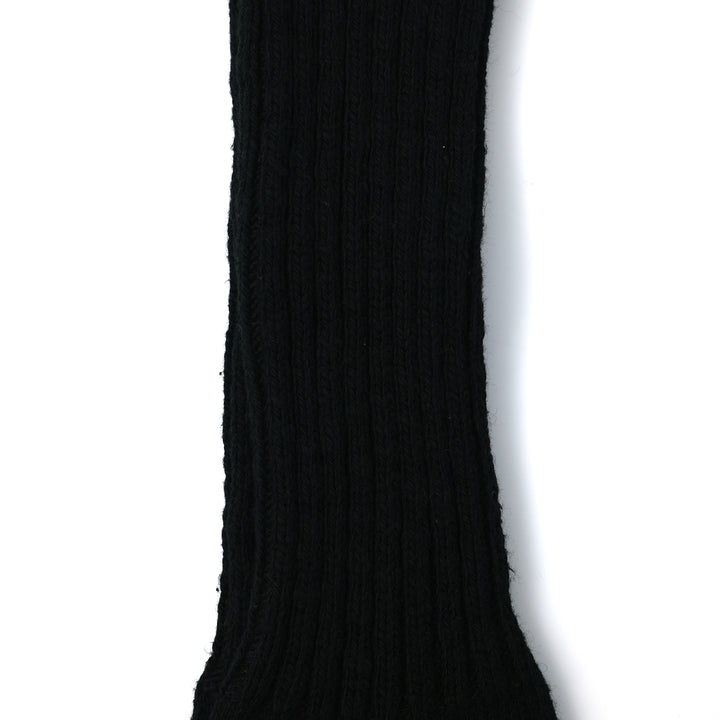 【MENS】BEAN / ビーン COTTON WOOL SLUB SOCKS BLACK