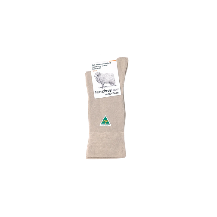 60% FINE MERINO WOOL BLEND HEALTH SOCK BONE