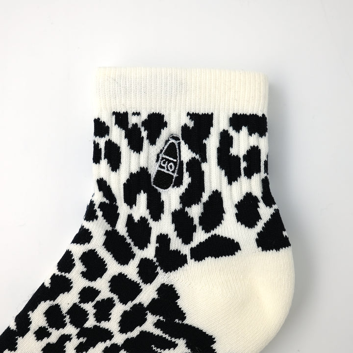 DESERT LEOPARD HALF SOCK LEOPARD