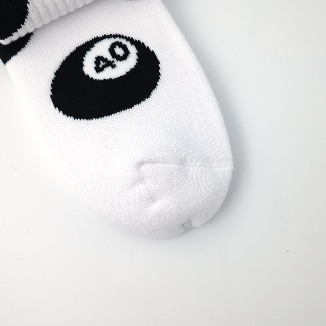 40 BALL SOCK WHITE