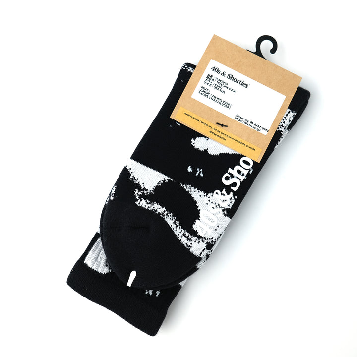 LIPS SOCKS BLACK