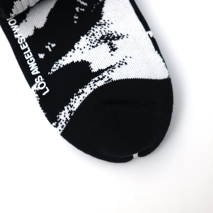 LIPS SOCKS BLACK