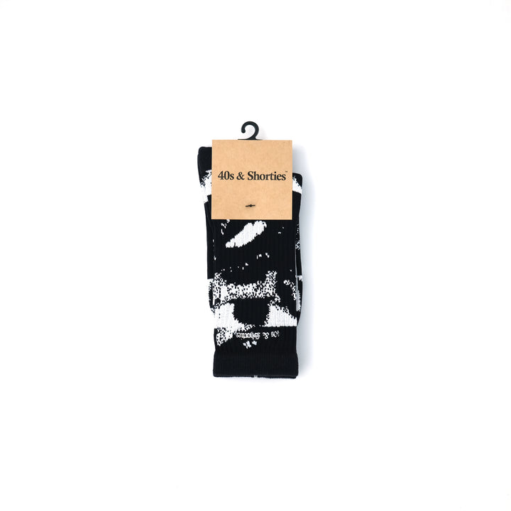 LIPS SOCKS BLACK