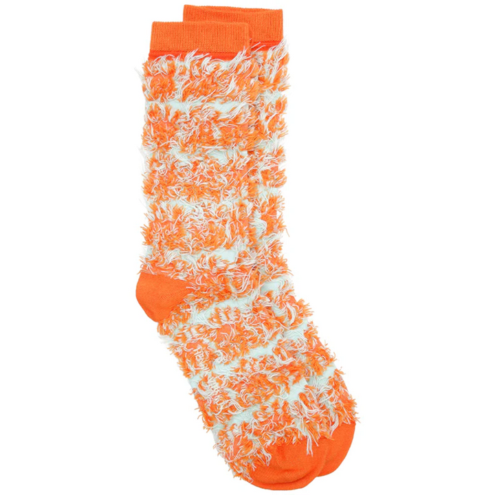 Hairy Handsome Chair Socks Femme Orange Hairy Chair