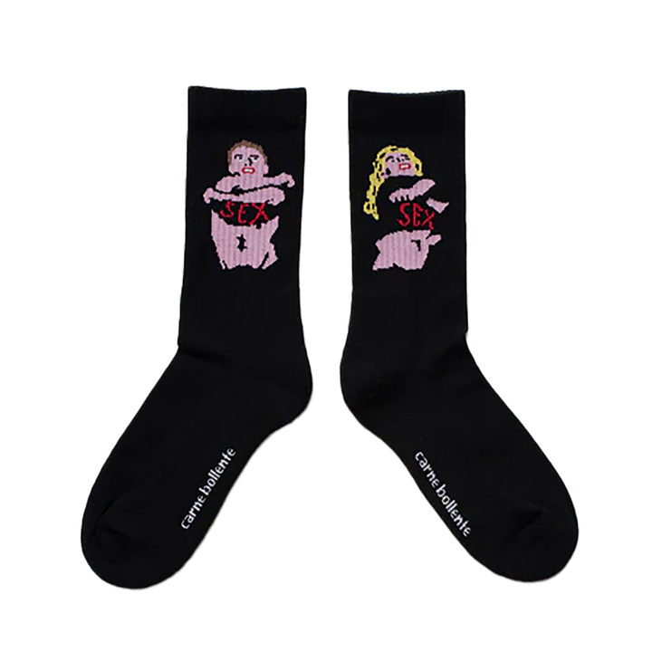 Sock Strip Tease BLACK