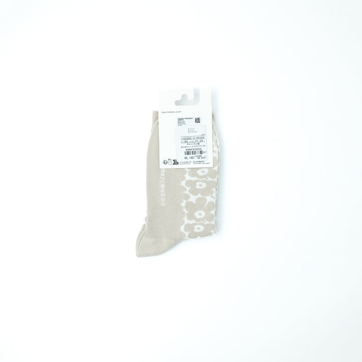 Linjaus Pikkuinen Unikko ホワイト×ホワイト