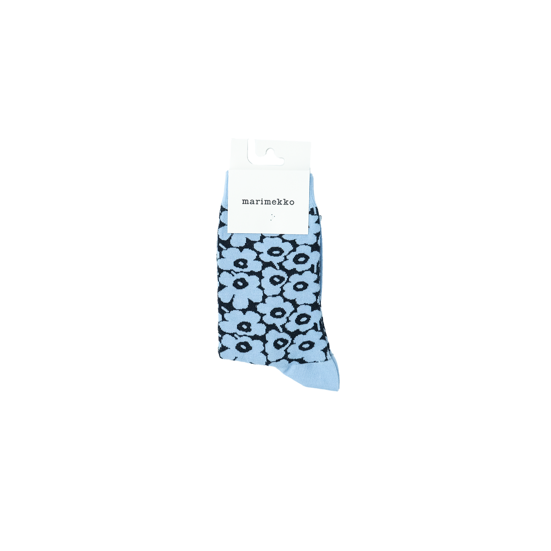 Linjaus Pikkuinen Unikko ブルー×ブラック