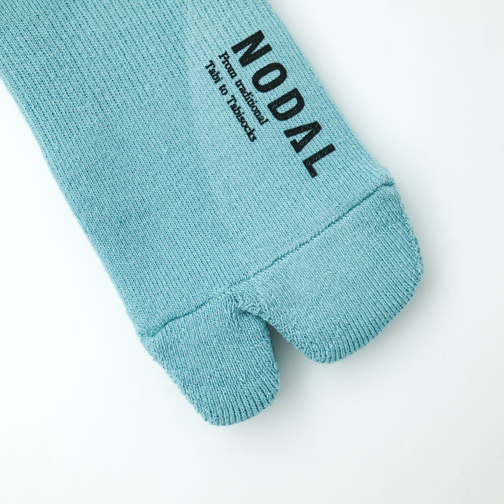 NODAL Logo Socks AQUA×BLUE