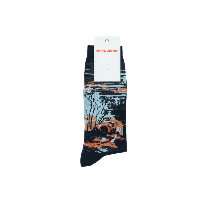 Foxy Homme Socks NAVY FOXY