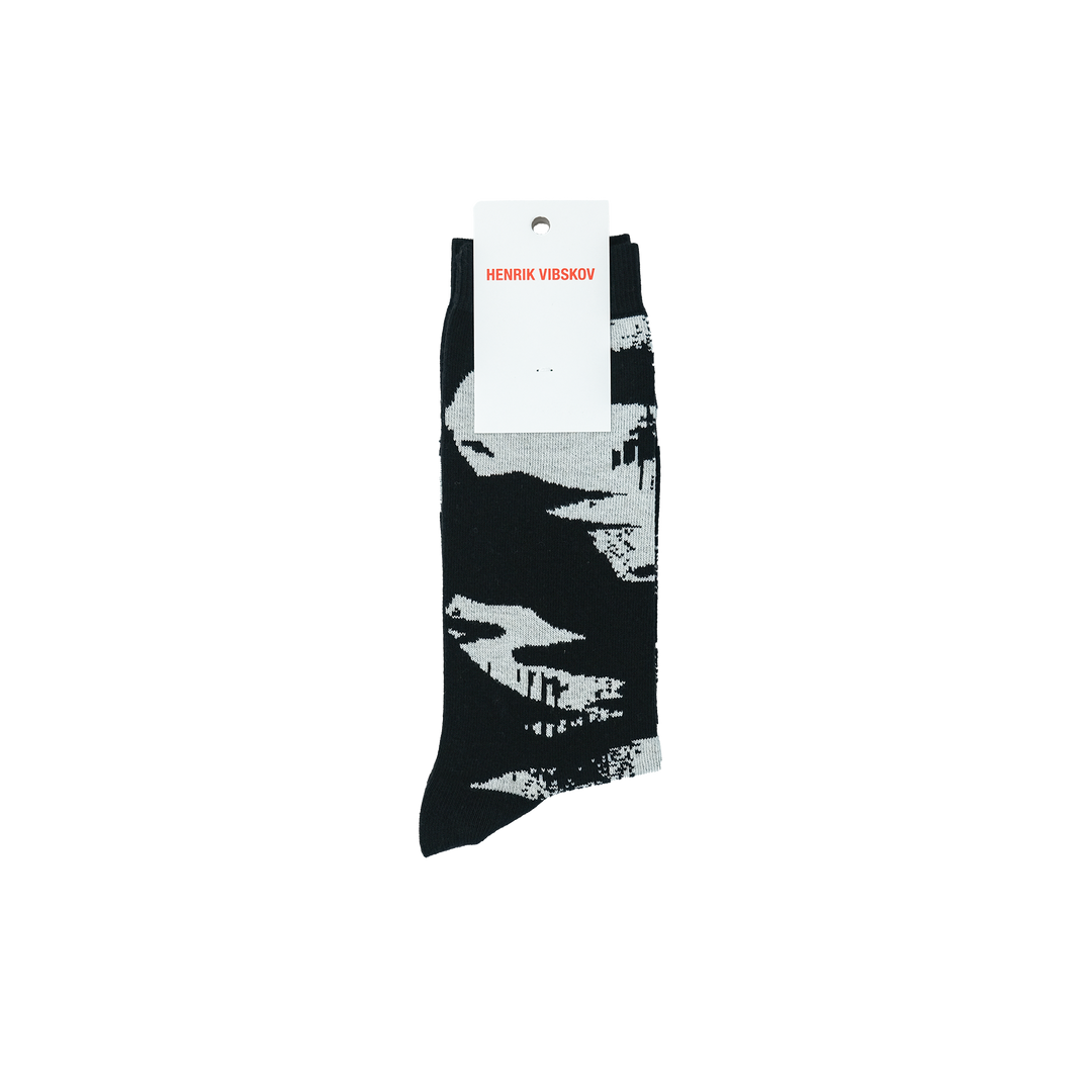Bubble Wrap  Homme Socks BLACK BUBBLE