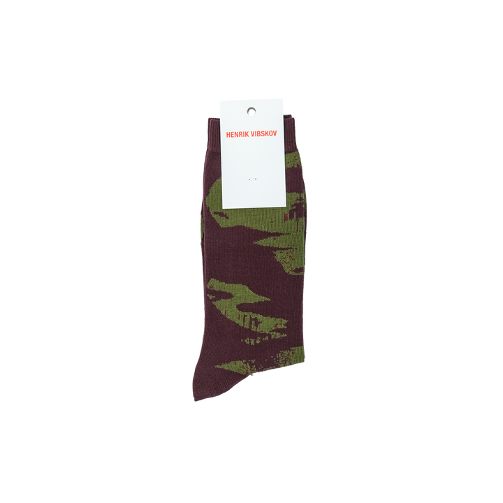 Bubble Wrap  Homme Socks WINE BUBBLE
