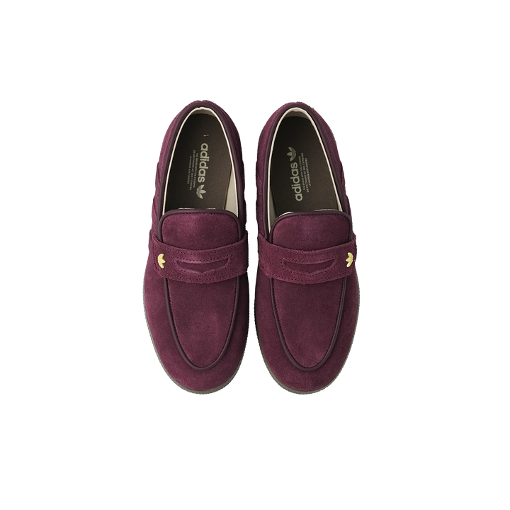 adidas Originals HANDBALL SPEZIAL LOAFER MAROON / MAROON / GUM5