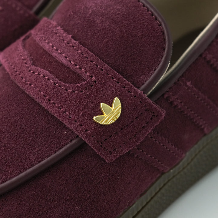 adidas Originals HANDBALL SPEZIAL LOAFER MAROON / MAROON / GUM5