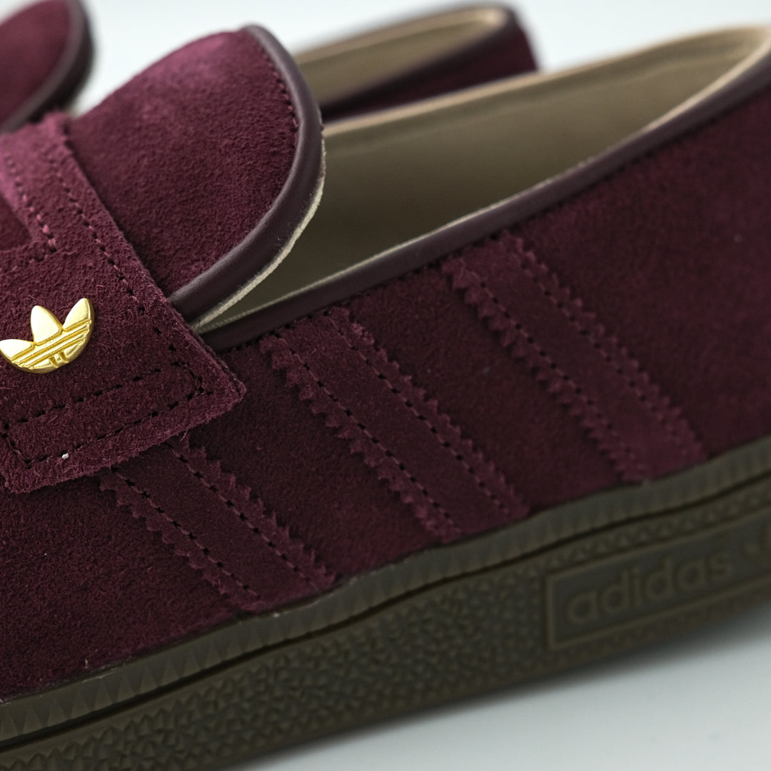 adidas Originals HANDBALL SPEZIAL LOAFER MAROON / MAROON / GUM5