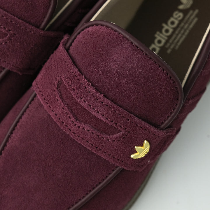 adidas Originals HANDBALL SPEZIAL LOAFER MAROON / MAROON / GUM5