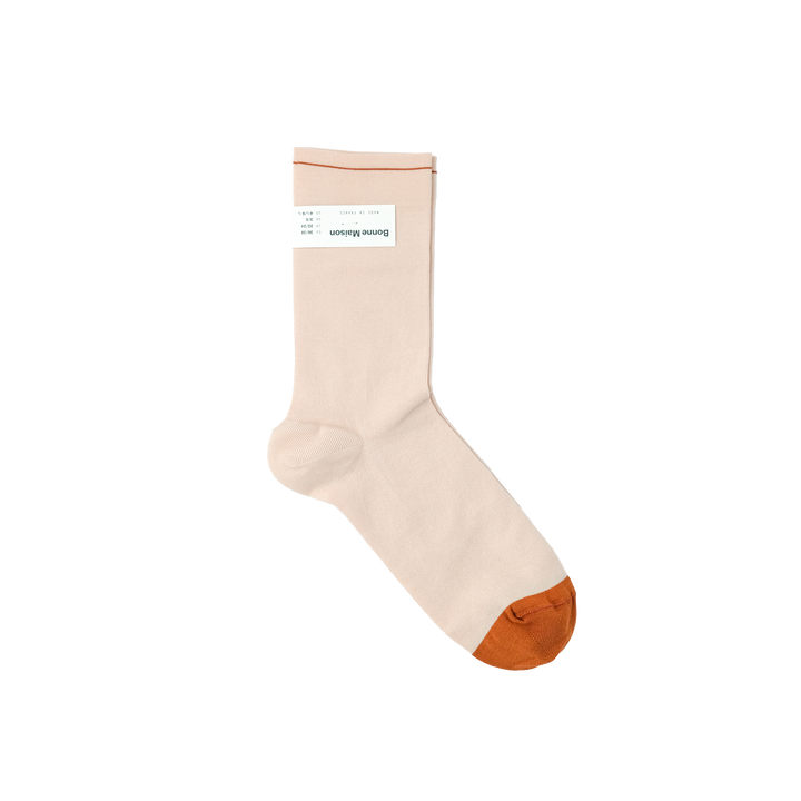 Sock Plain Rose Bouton