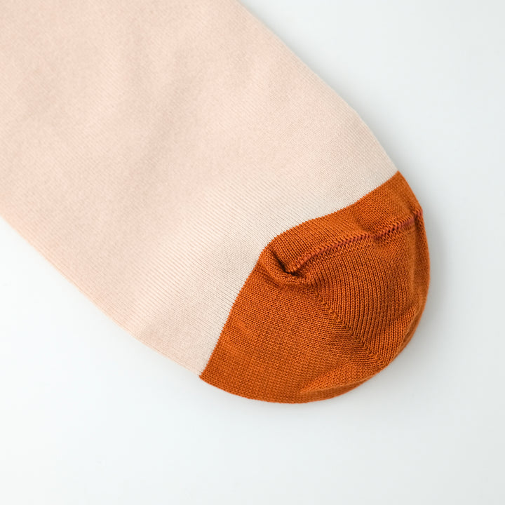 Sock Plain Rose Bouton