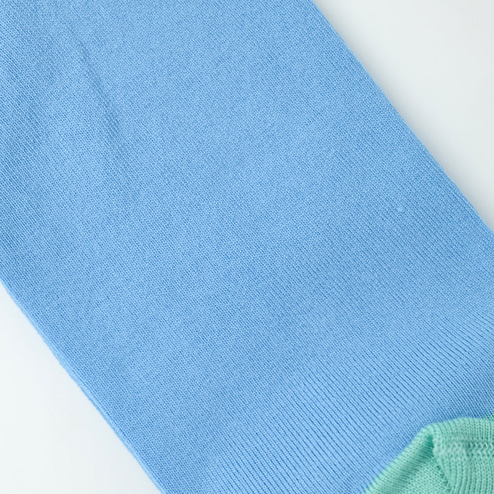 Sock Plain Azur