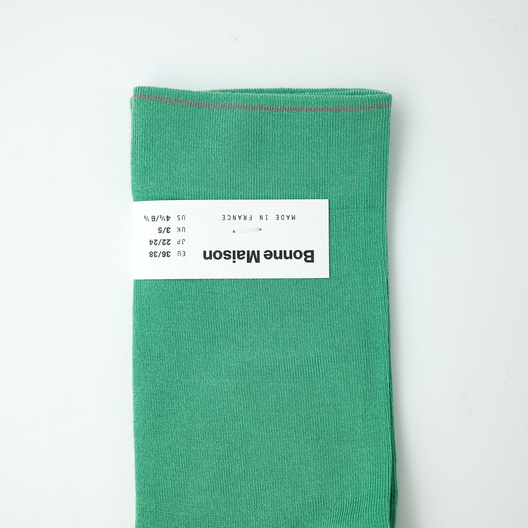 Sock Plain Vert Ming