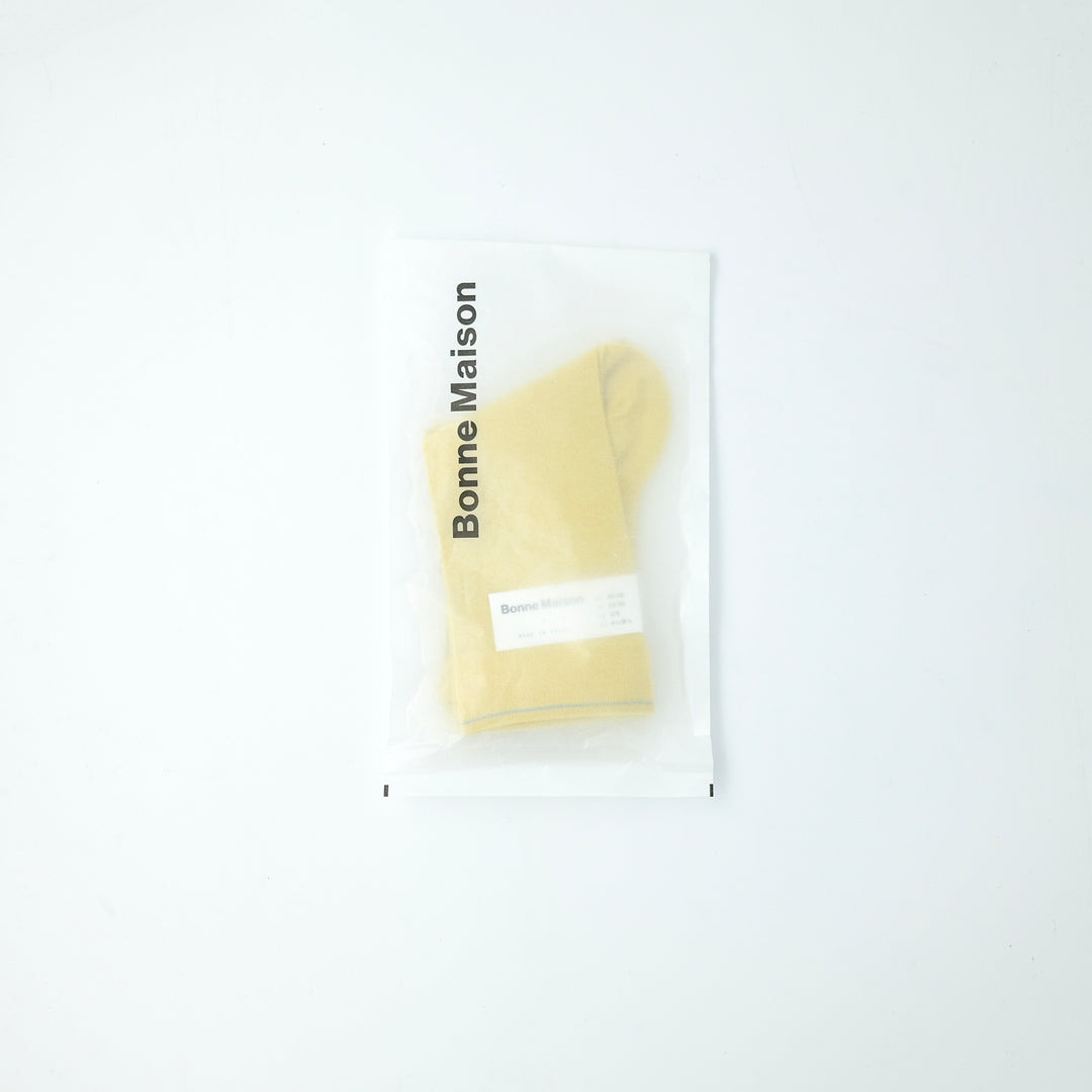 Sock Plain Sulfure