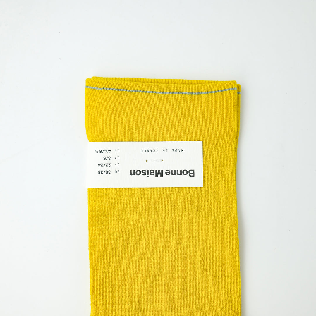 Sock Plain Sulfure