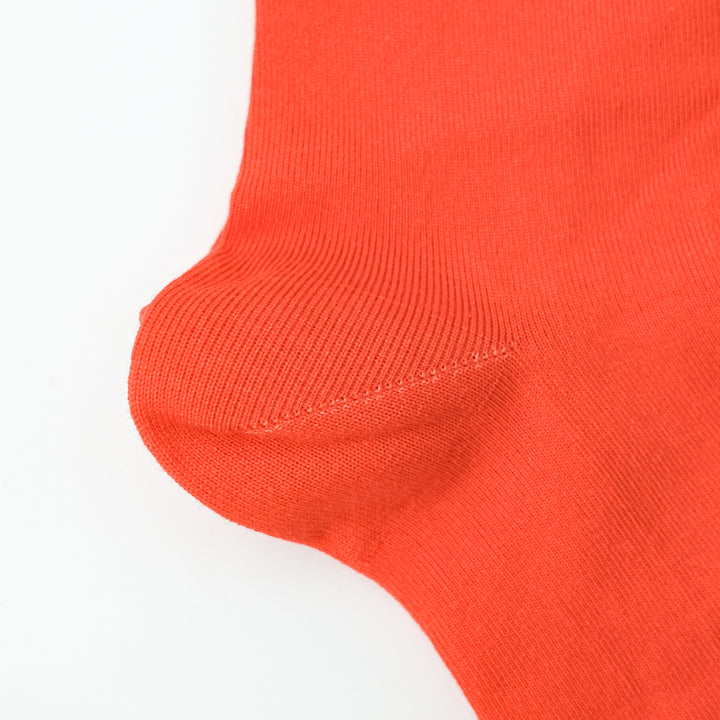 Sock Plain Vermillon