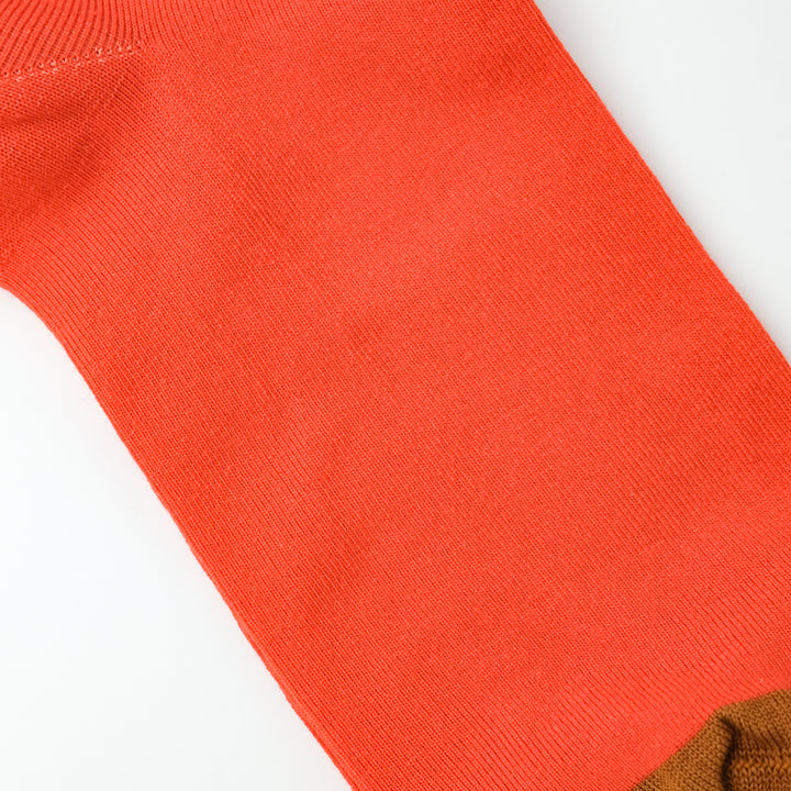 Sock Plain Vermillon