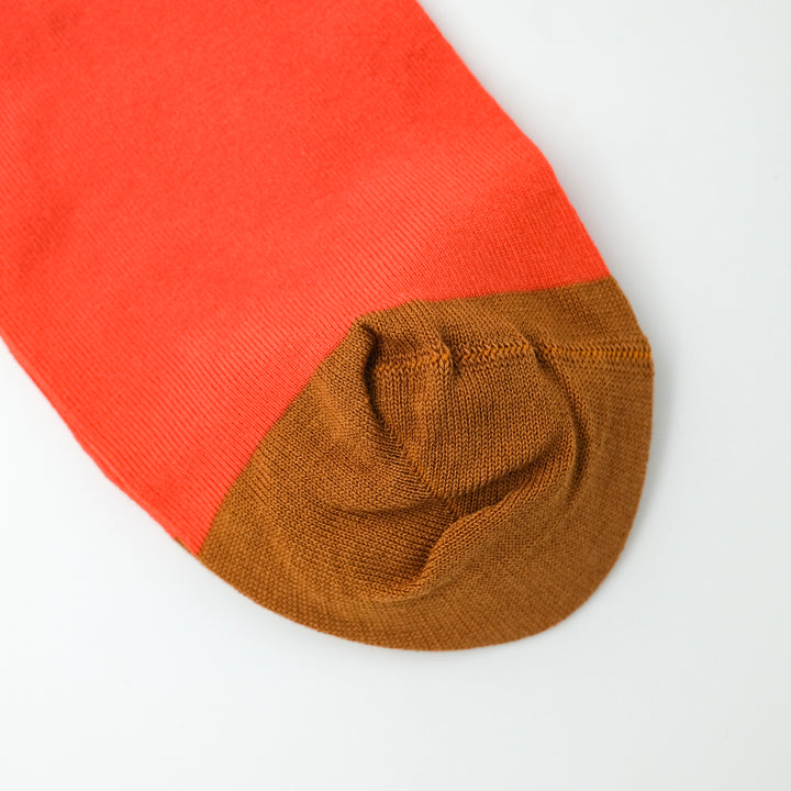 Sock Plain Vermillon