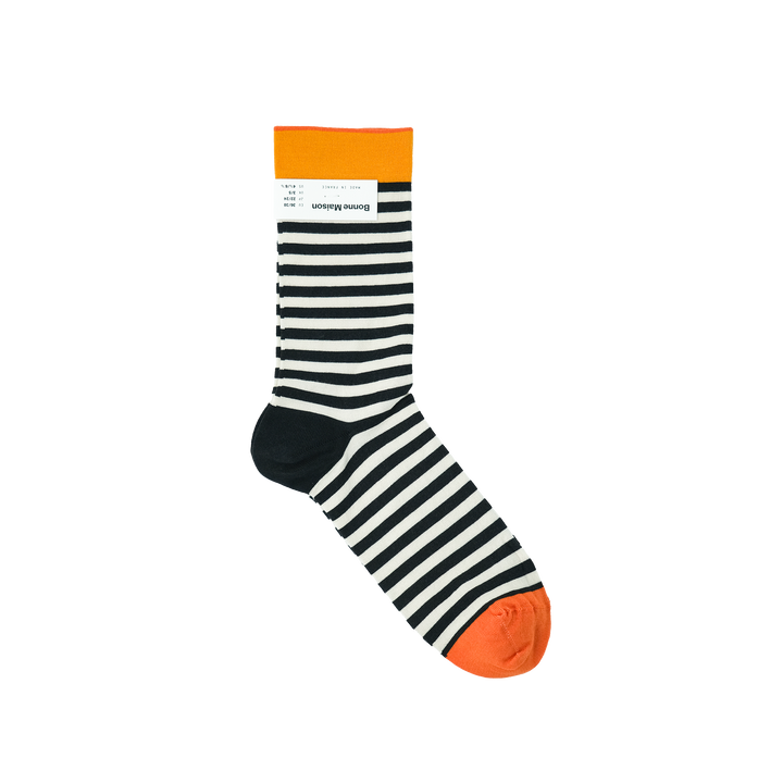 Sock Stripe Faux Noir
